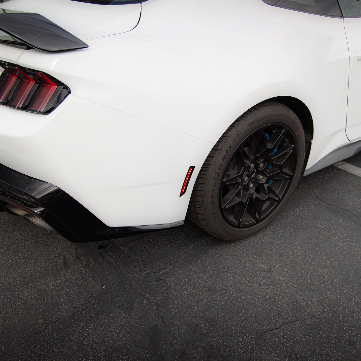 2024 + Ford Mustang S650 Smoked LED Side Markers (SET)(SMOKE)