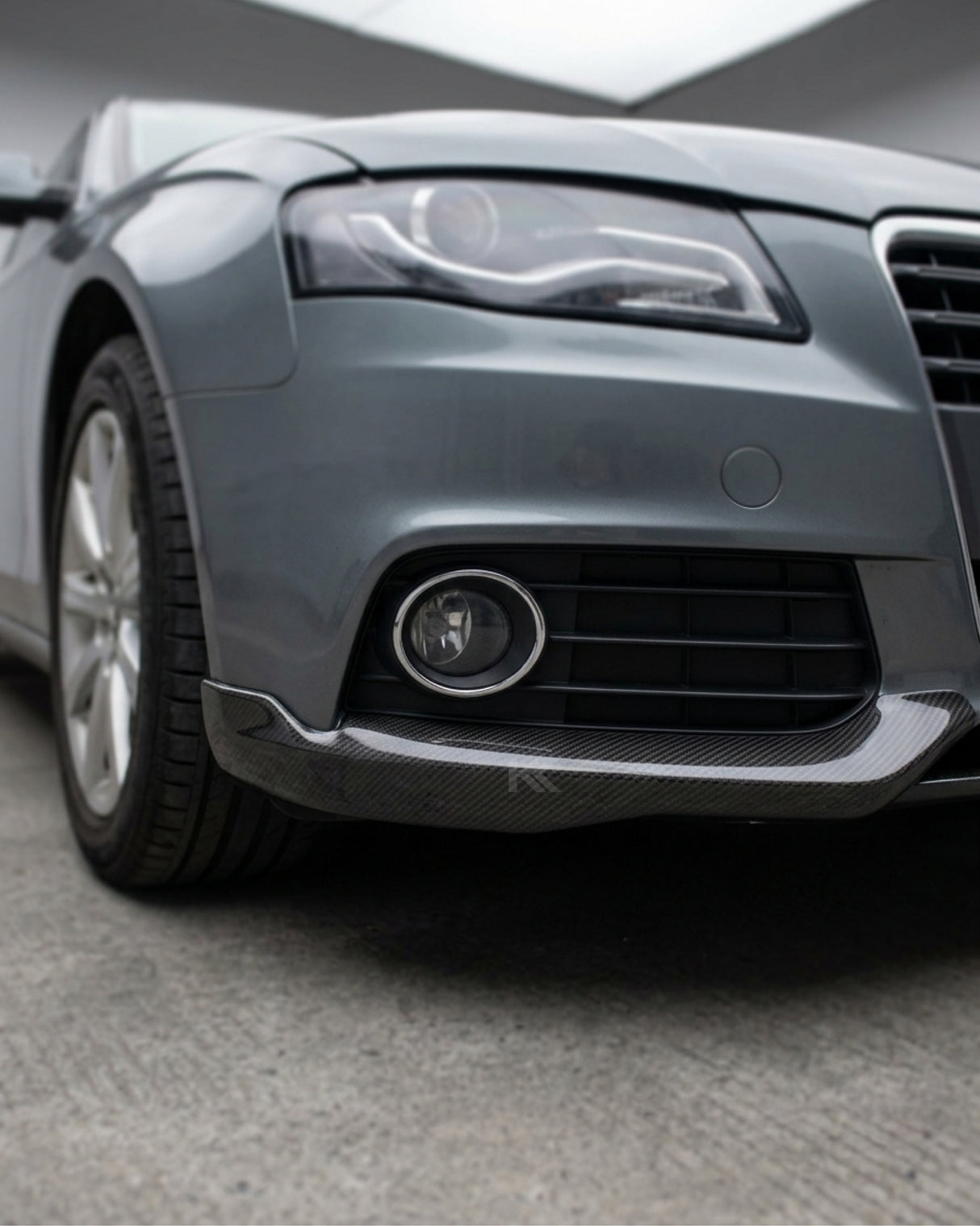 2013–2016 Audi A4 B8.5 Front Bumper Splitter – Carbon Fiber