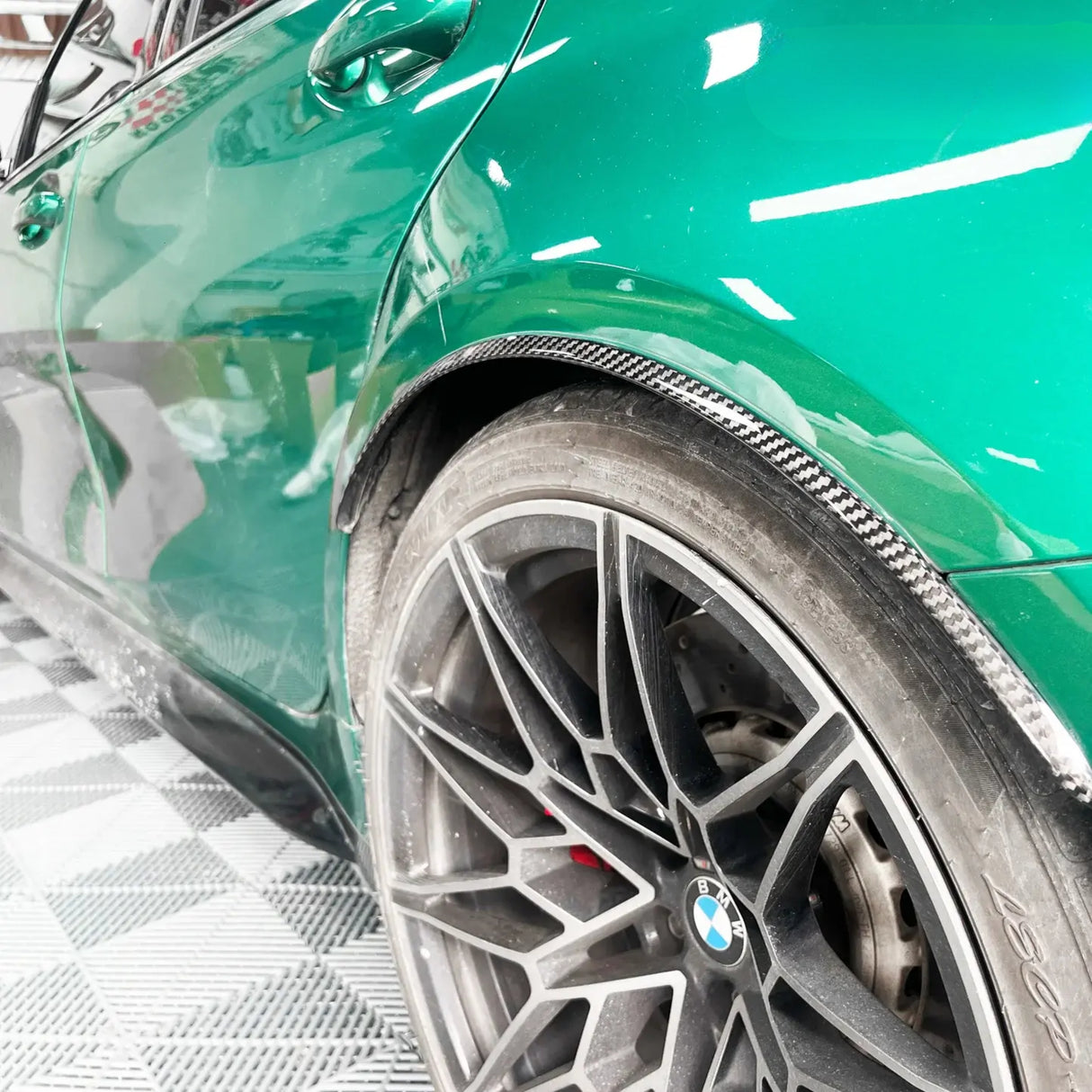 BMW 3 Series G80/M3 Carbon Fiber Wheel Arch (2019+)