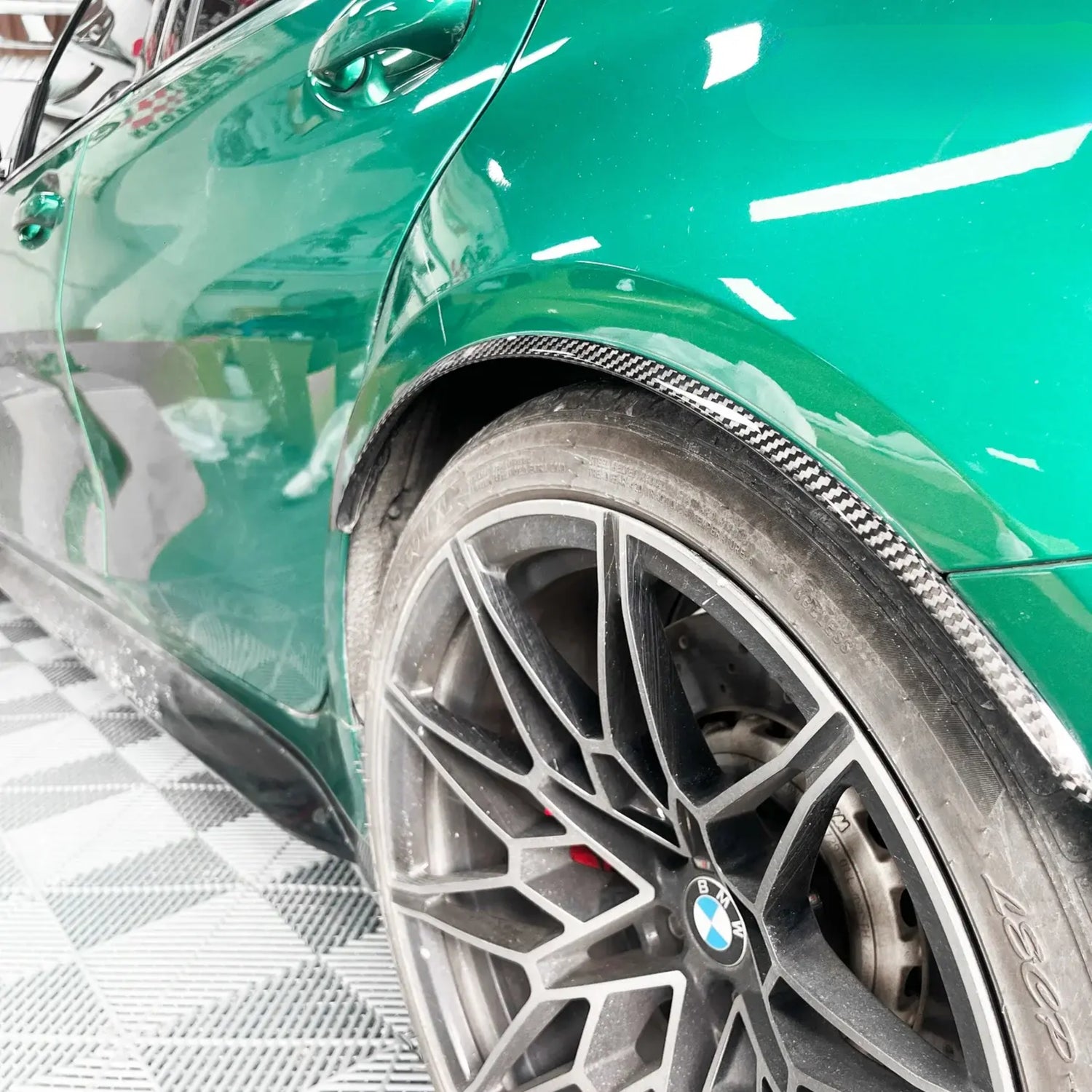 BMW 3 Series G80/M3 Carbon Fiber Wheel Arch (2019+)