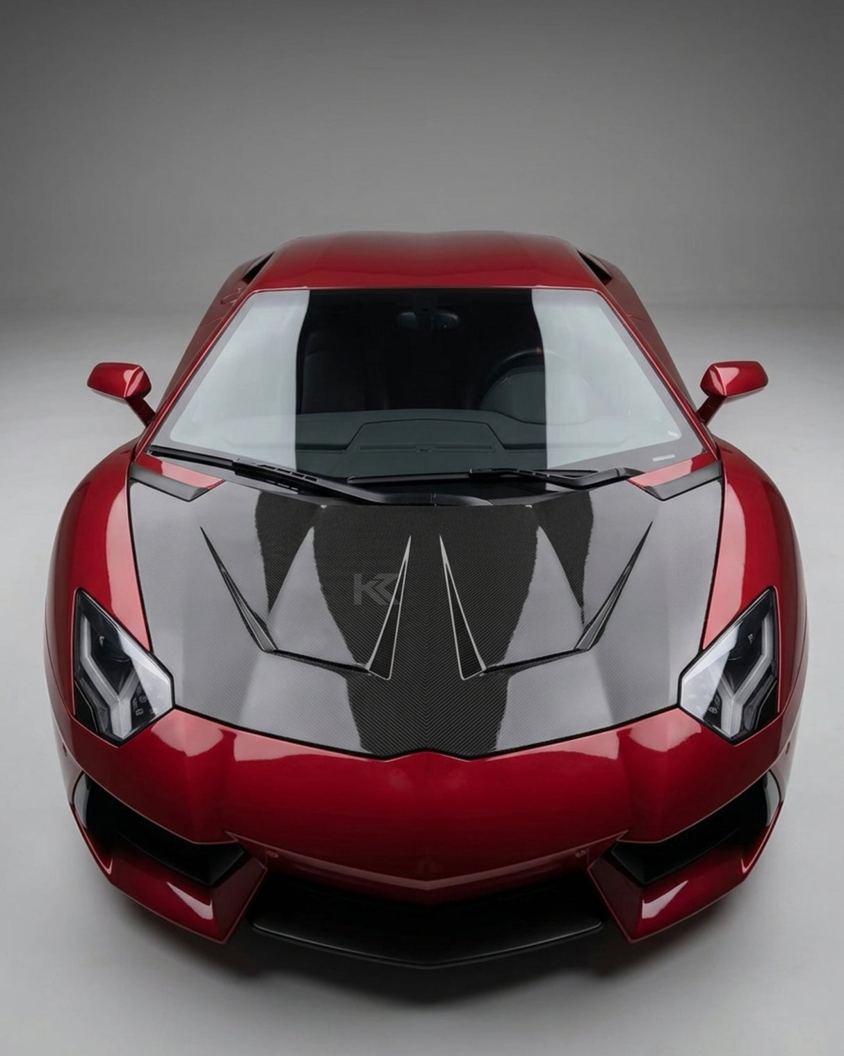 2011–2022 Lamborghini Aventador 1016 Style Front Hood – Dry Carbon Fiber
