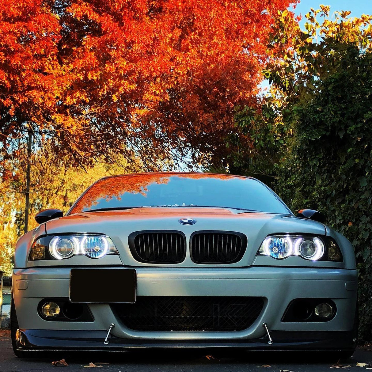 BMW 3 Series E46 M3 AC Style V2 Carbon Fiber Front Lip (2001 - 2006) - K2 Industries