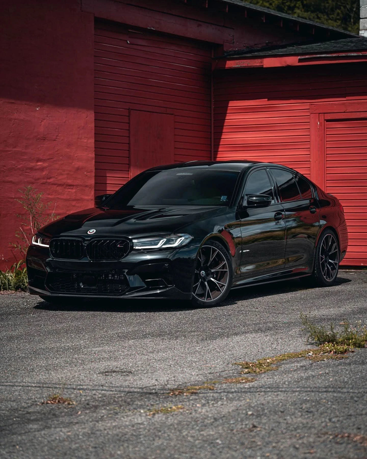 BMW 5 Series F90 M5 LCI CS Style Carbon Fiber Front Lip (2021+) - K2 Industries