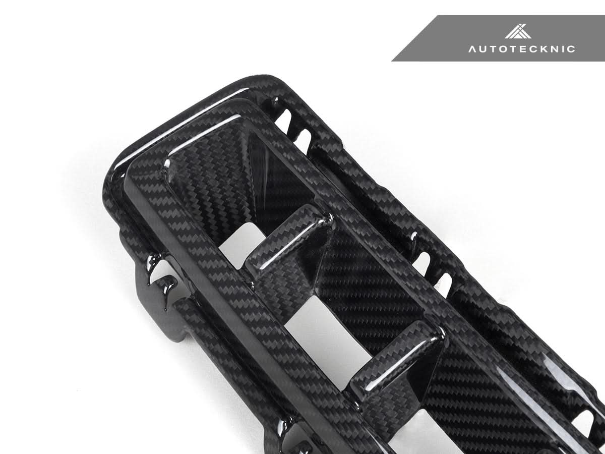 AutoTecknic Carbon Fiber Front Bumper Trim Set - G05 X5 M-Sport LCI