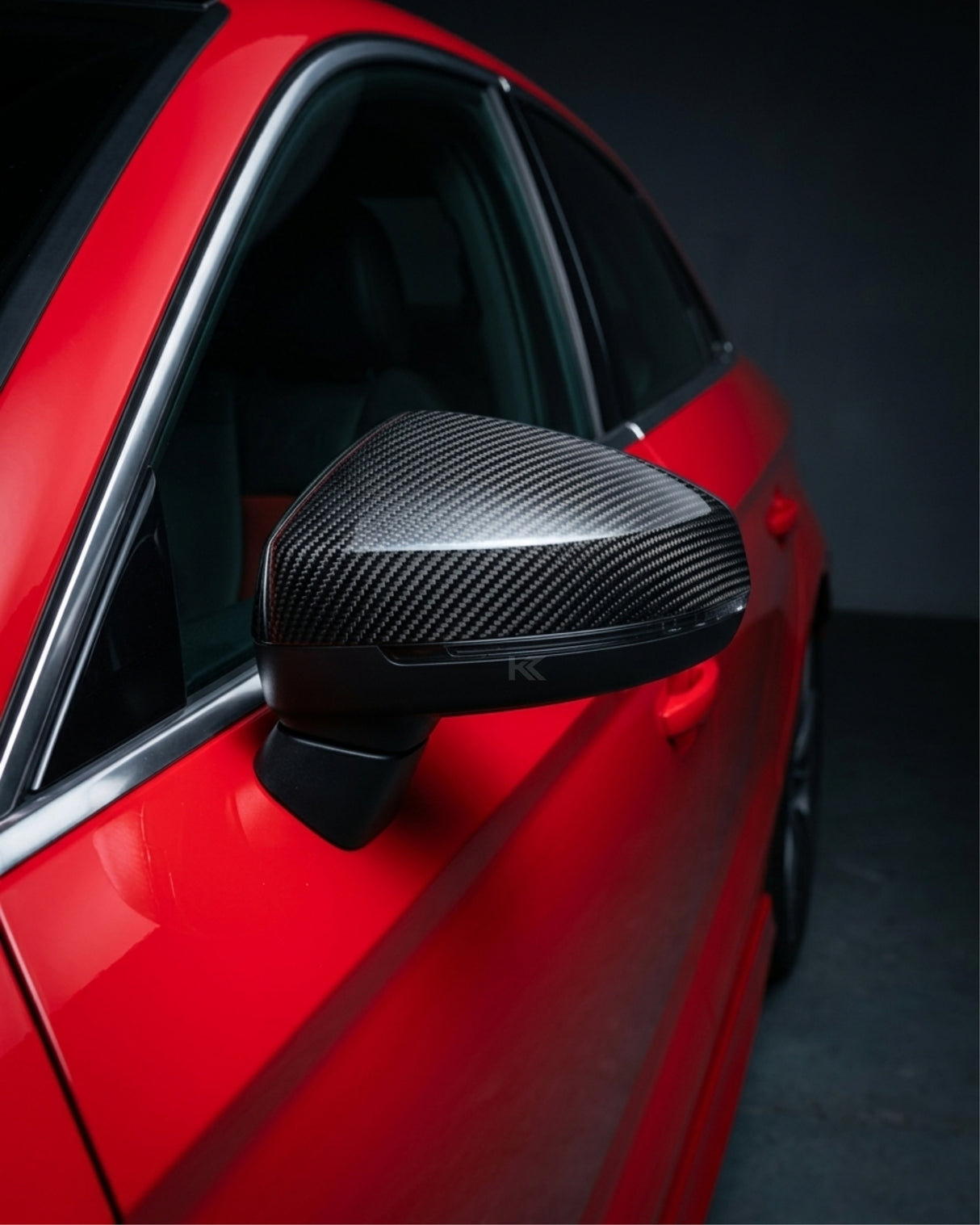 2016 Audi A3 / S3 / RS3 8V Side Wing Mirror Covers – Carbon Fiber