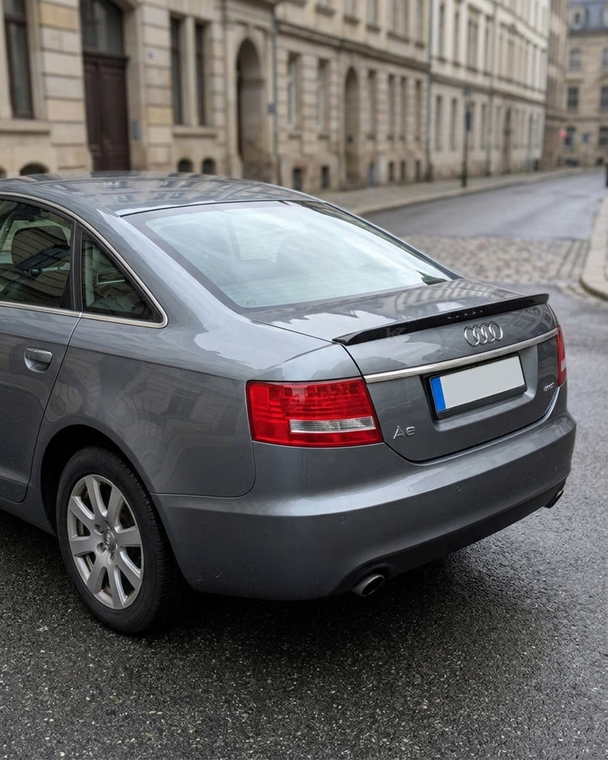 2005–2011 Audi A6 C6 Sedan Trunk Spoiler – Carbon Fiber