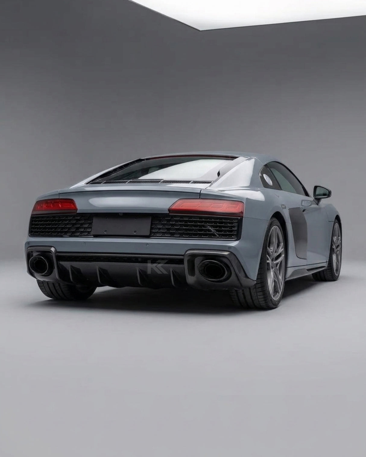 2019–2023 Audi R8 V10 Coupe Rear Bumper Diffuser Lip – Prepreg Dry Carbon Fiber