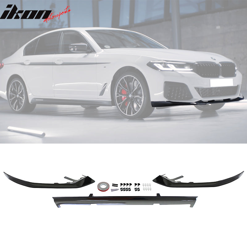 2021-2023 BMW G30 M Sport Front Rear Bumper Diffuser Lip Side Skirt