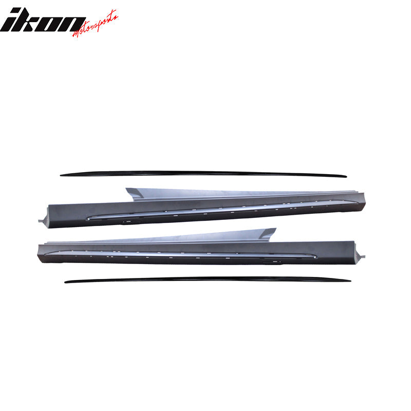 2015-2016 Benz W205 C63 Style Full PDC Front +Rear Bumper+Side Skirts