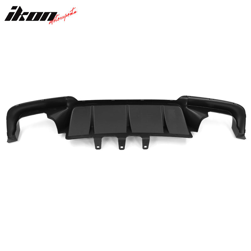 2011-2016 BMW F10 5 Series M Sport M5 Style Rear Bumper Diffuser PP