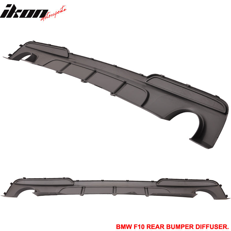 2011-2016 BMW F10 535i Sedan MP Style PP Rear Bumper Lip Diffuser