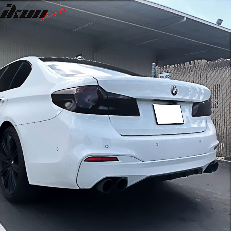 2017-2020 BMW 5 Series 540i G30 M-Tech M Sport PP Rear Lip Diffuser