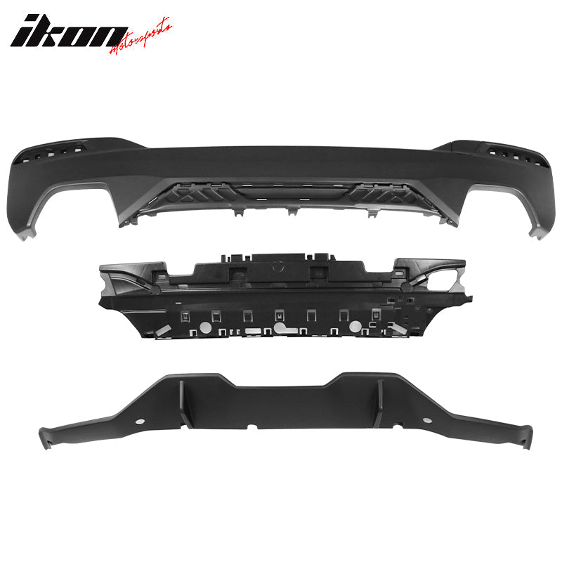 2017-2022 BMW G30 5 Series MP Style Type 2 Rear Bumper Diffuser PP