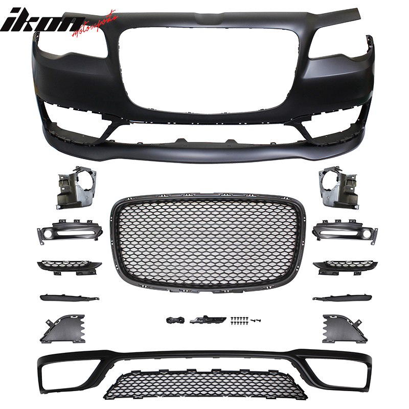 2015-2023 Chrysler 300 S Model Front Bumper Cover W/Grille NO PDC Hole