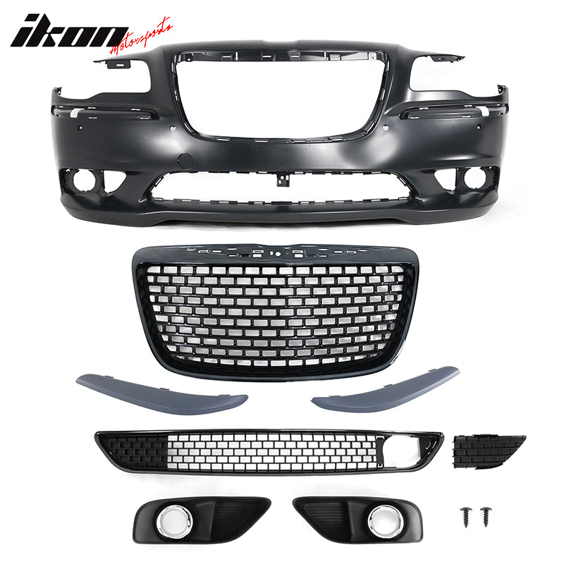 2011-2014 Chrysler 300 PP Front Bumper Cover Conversion Replacement