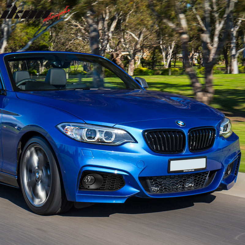 2014-2021 BMW F22 F23 M Sport Style Front Bumper Cover W/ Fog Lights