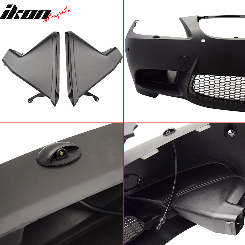 Fits 09-11 E90 E91 3-Series M3 Front Bumper PDC Sensor Hole Air Duct