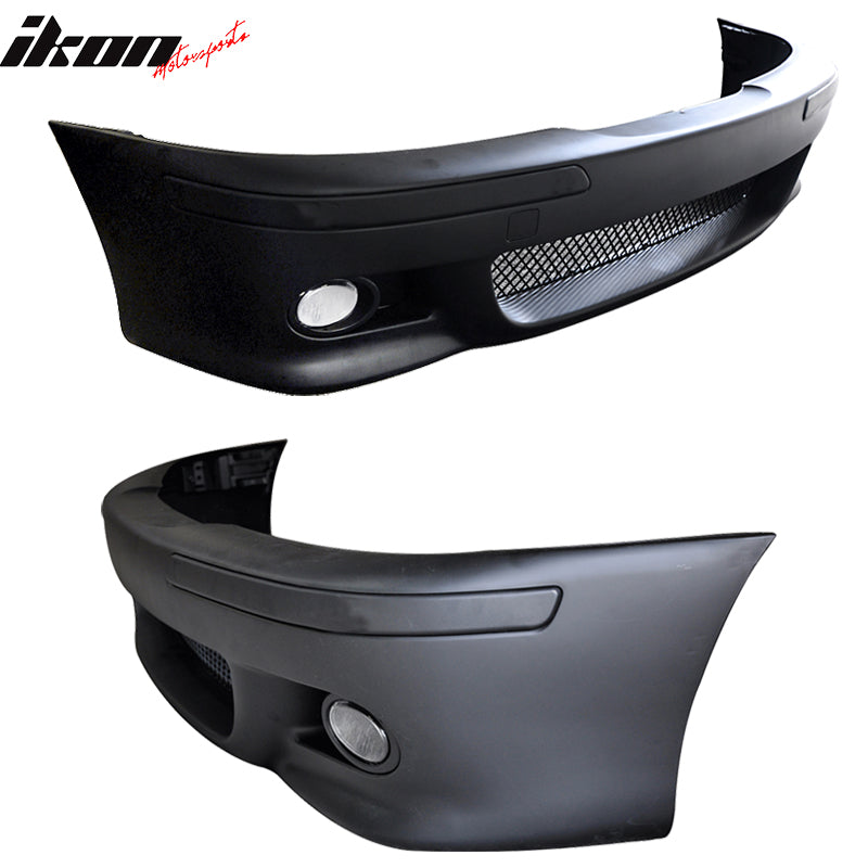 1997-2003 BMW E39 5-Series M5 Front Bumper w/ Fog Cover & Rear Bumper