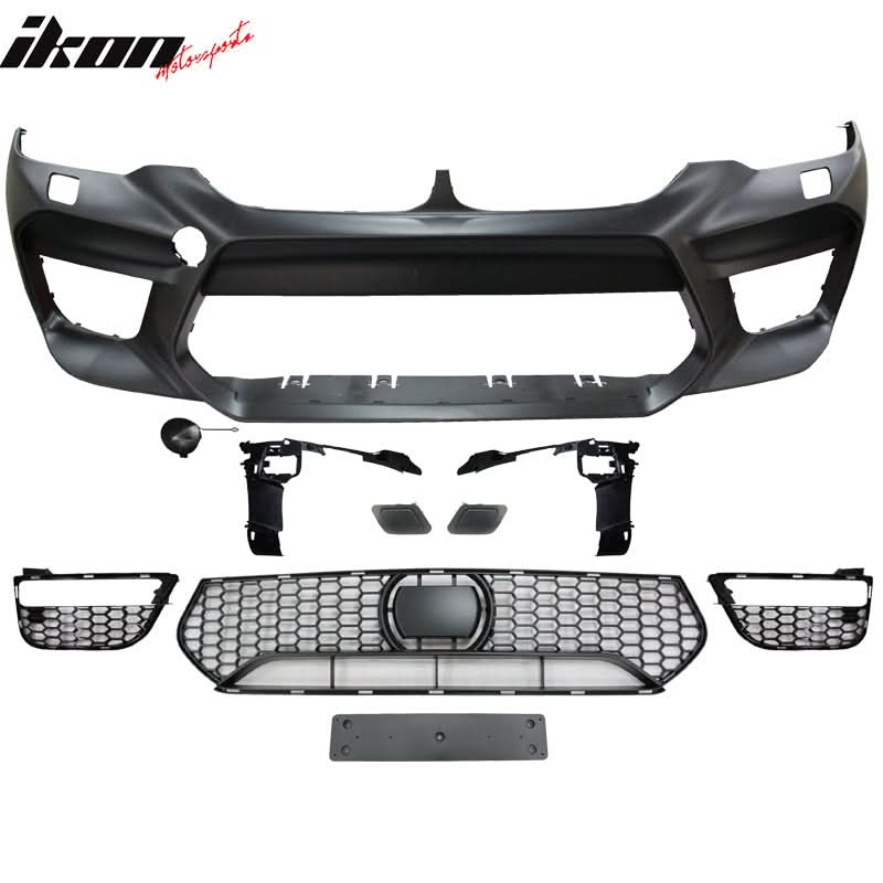 Fits 17-20 BMW G30 Sedan M5 Front Bumper w/ Fog Cover