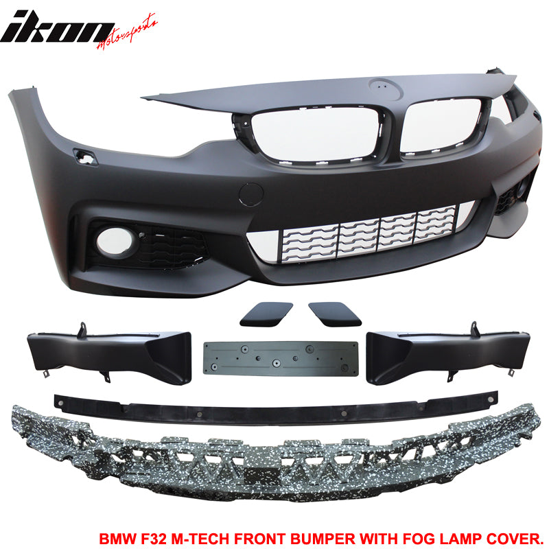 Fits 14-20 F32 F36 4 Series Coupe Convertible M-T M Sport Front Bumper