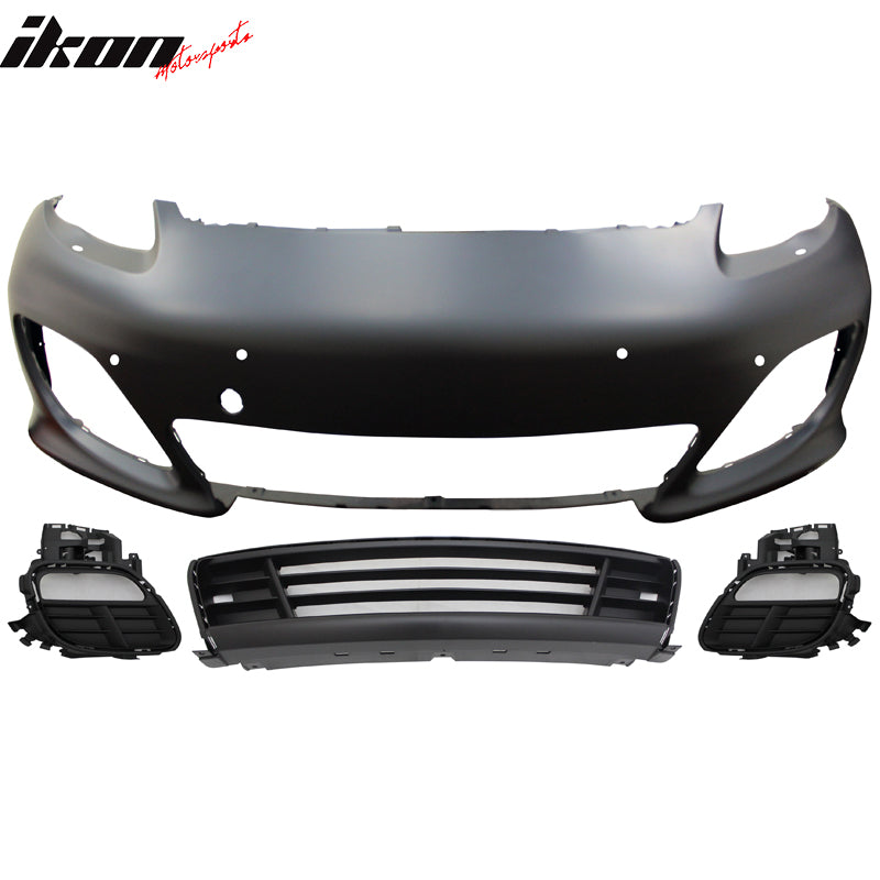 2010-2013 Porsche Panamera 4S Style Unpainted Front Bumper Cover PP