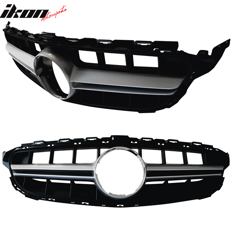 2015-2018 Mercedes-Benz W205 C Class C63 Front Bumper w/ Silver Grille