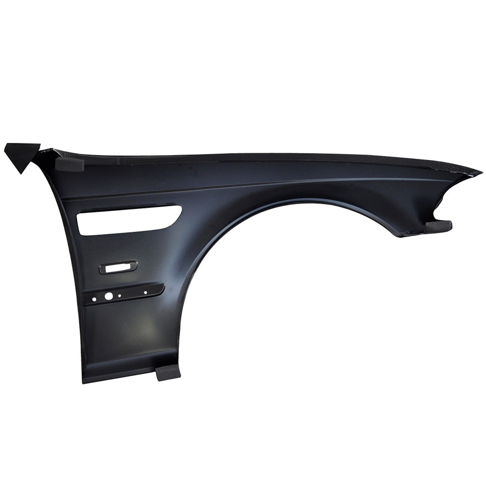 Fits 98-01 E46 M3 Metal Fenders + Chrome Side Vent