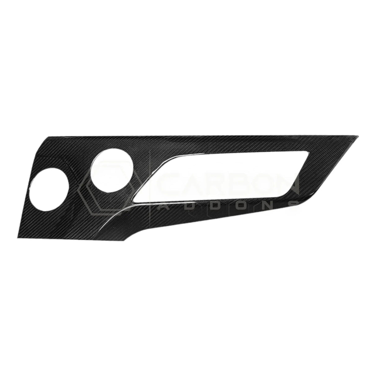 2024+ S650 Mustang Hard Carbon Fiber Door Handle/Speaker Panel Trim Cover