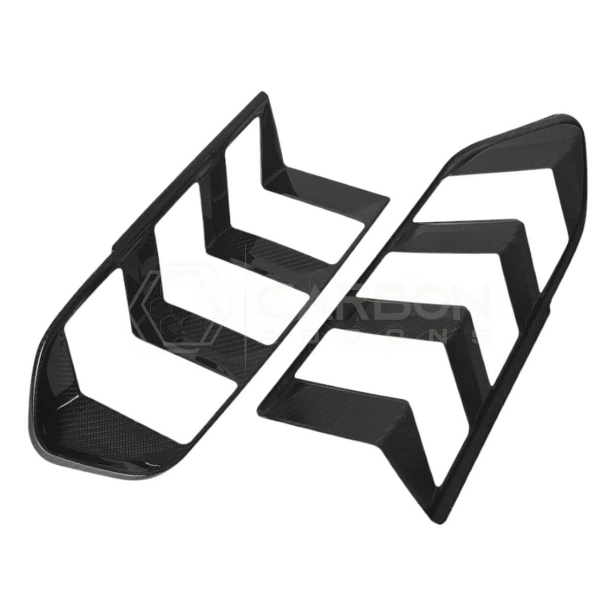 2024+ S650 Mustang Hard Carbon Fiber Taillight Trim Cover