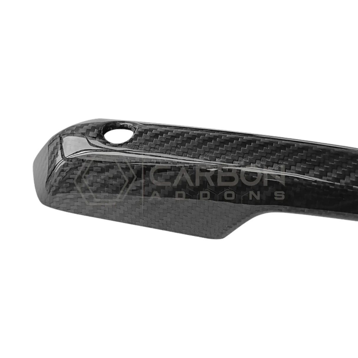 Real Carbon Fiber Exterior Door Handle Covers for 2024+ Ford Mustang
