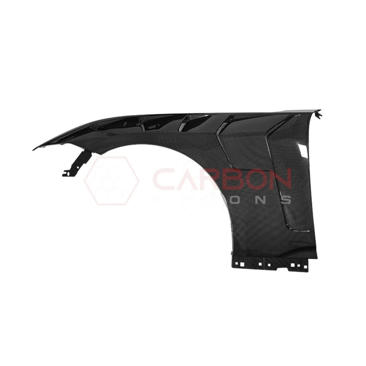 2024+ S650 Mustang GTD Style Carbon Fiber Fenders | V1