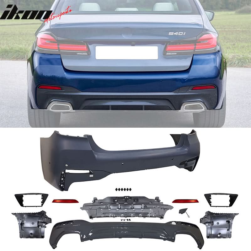 2021-2023 BMW G30 M Sport Front Rear Bumper Diffuser Lip Side Skirt