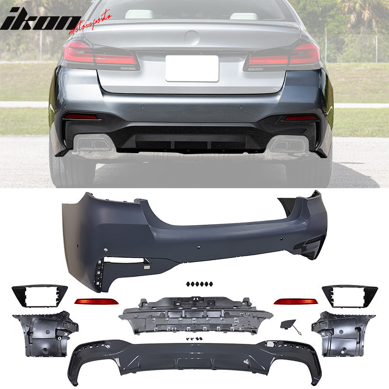 2021-2023 BMW G30 M Sport Front Rear Bumper Diffuser Lip Side Skirt