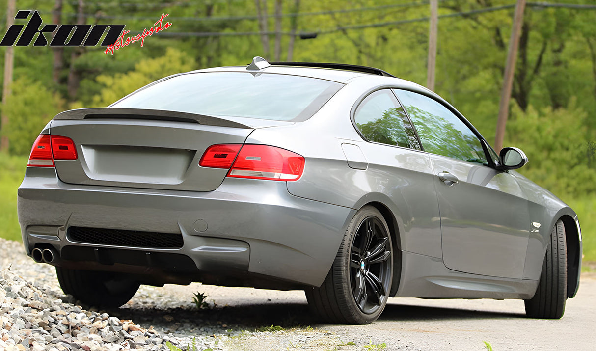 2007-2013 BMW E92 E93 M3 Style Single Exhaust Rear Bumper Cover