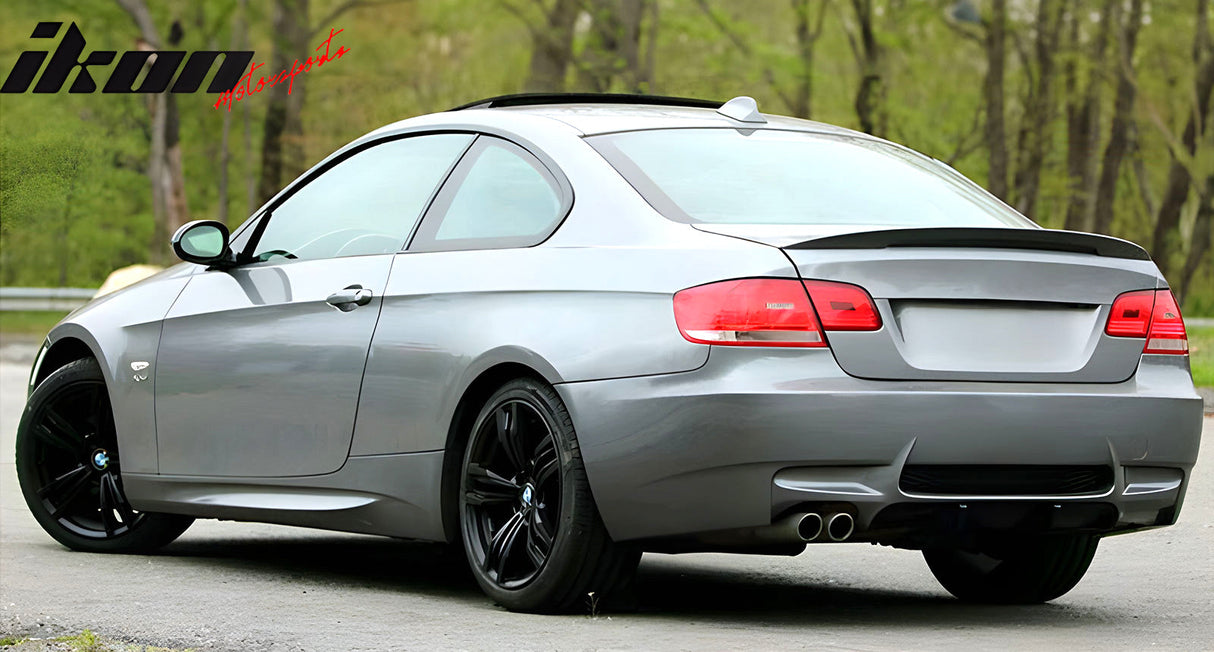 2007-2013 BMW E92 E93 M3 Style Single Exhaust Rear Bumper Cover