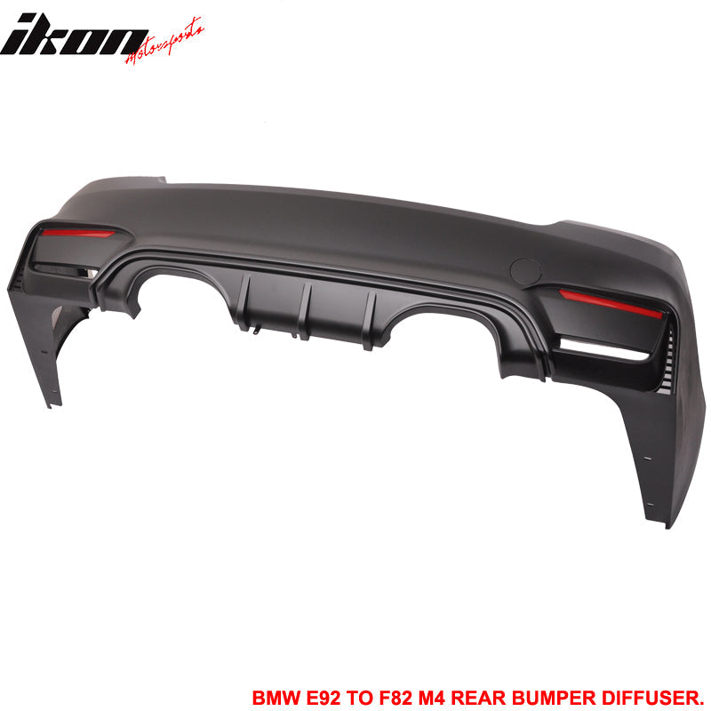 Fits 11-13 E92 E93 2Dr LCI M4 Conversion Front+Rear Bumper Kit PP