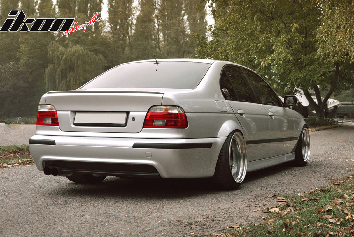 1997-2003 BMW E39 5-Series Unpainted Twin M5 Style Rear Bumper Cover