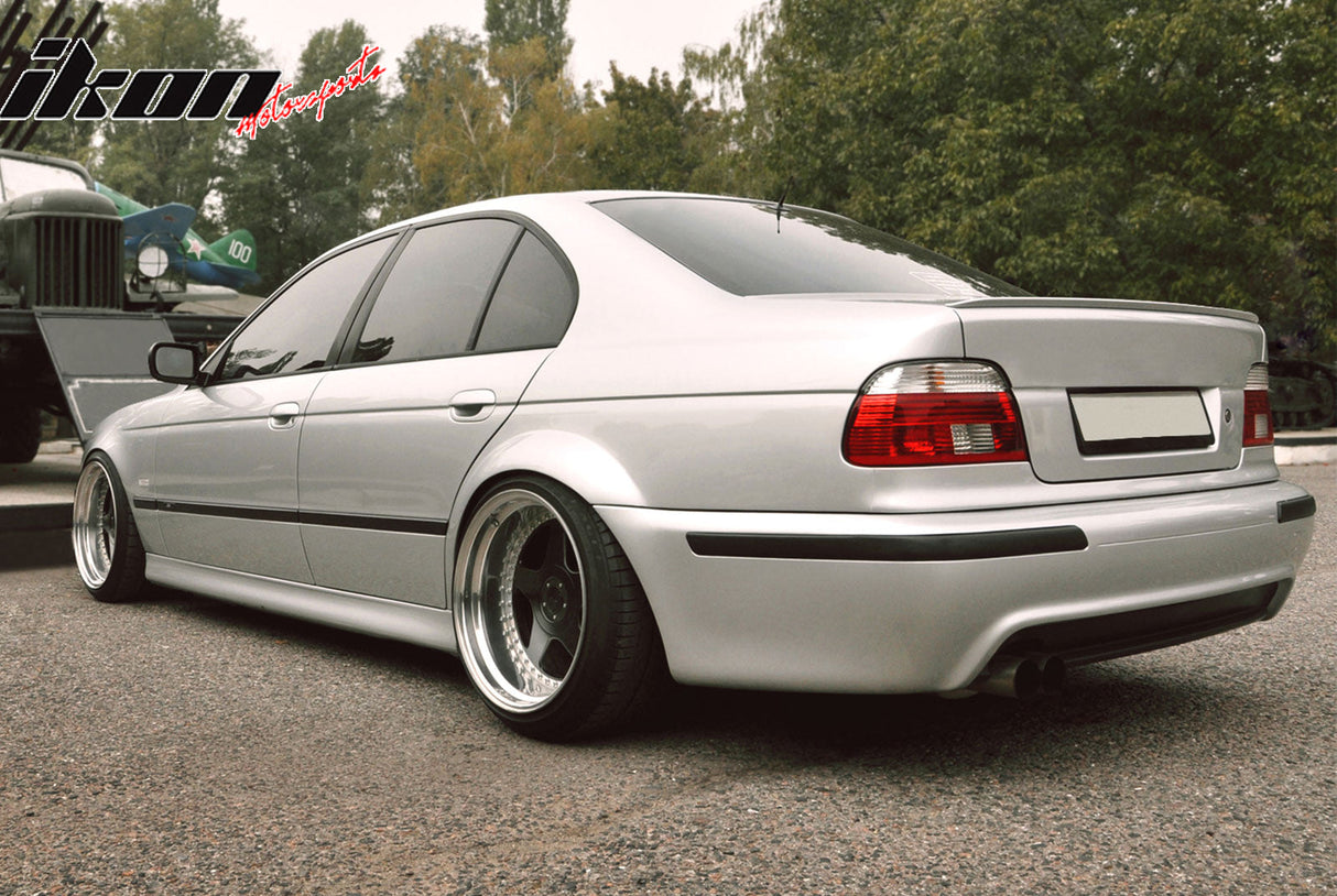 1997-2003 BMW E39 5-Series Unpainted Twin M5 Style Rear Bumper Cover