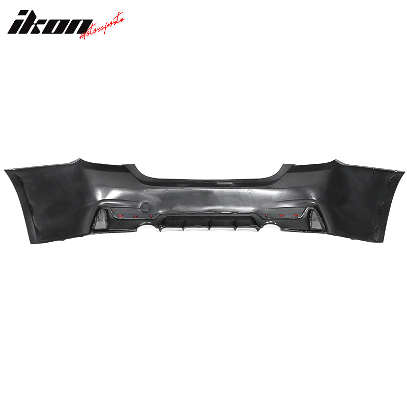 2014-2020 BMW F32 435i M-P Style Dual Outlet Rear Bumper Conversion PP