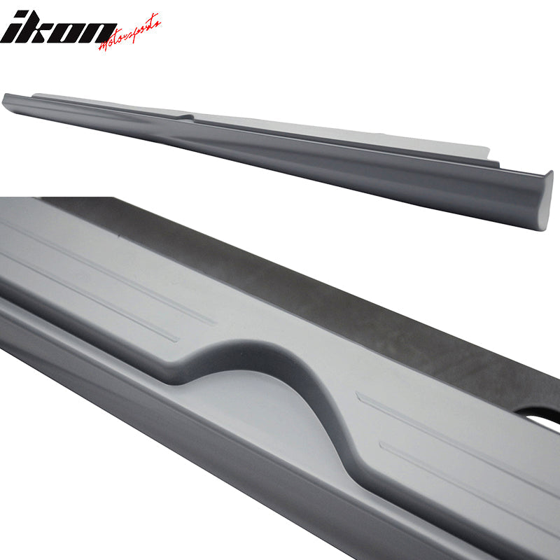 2007-2013 Benz W221 S CLASS AMG Style Unpainted Black Side Skirts PP