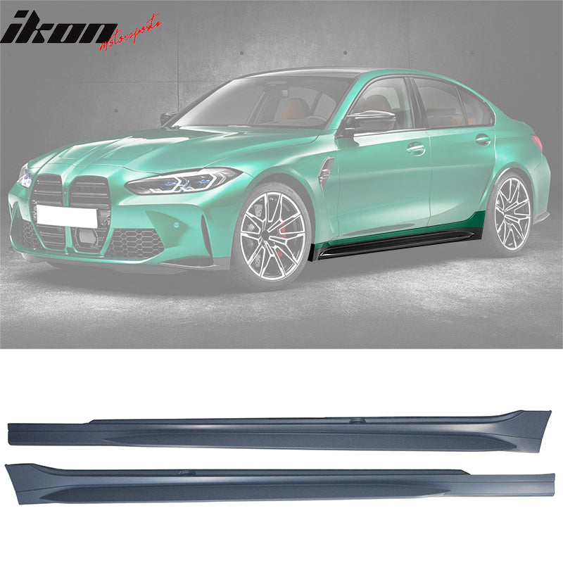 2019-2023 BMW G20 M3 Style Front Rear Bumper for Round Tips&Side Skirt