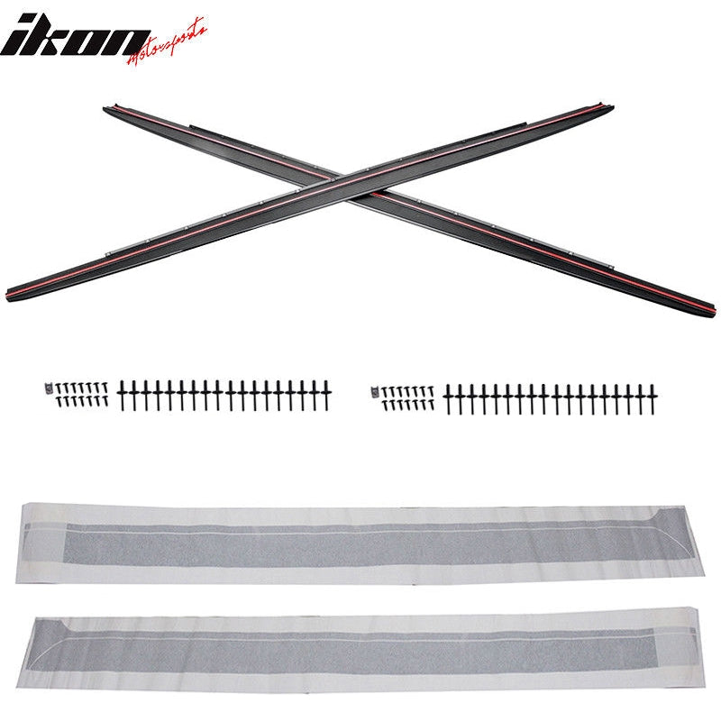 Fits 17-23 BMW G30 MT MP Side Skirt Extension With Sills 2PC