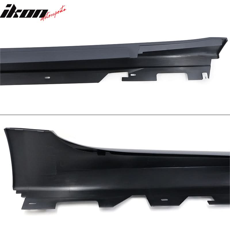 Fit 2021-2023 BMW G30 G31 M550i Rear Diffuser+Front Bumper Lip+Side Sk