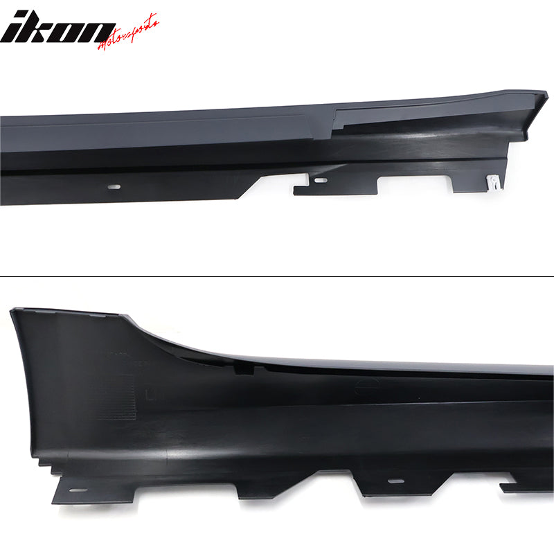 2017-2023 BMW 5 Series G30 Sedan Unpainted 2PCS Side Skirts Extension