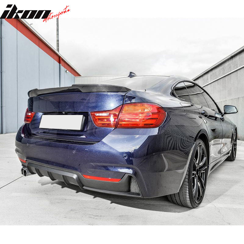 2014-2020 BMW F32 F33 xDrive MP Single Dual Exhaust Rear Bumper