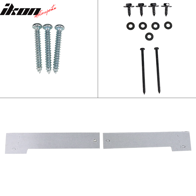 2007-2013 BMW 1 Series E82 1M Style Black Front Bumper Conversion PP