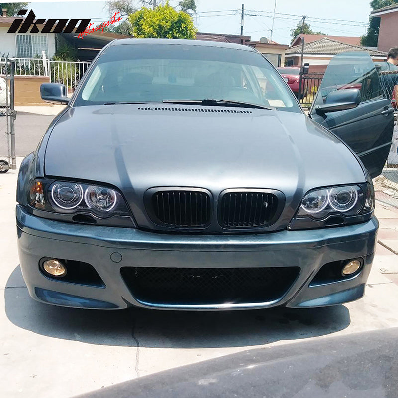1999-2006 BMW E46 323i 325i 330i Sedan Front Bumper Cover Conversion
