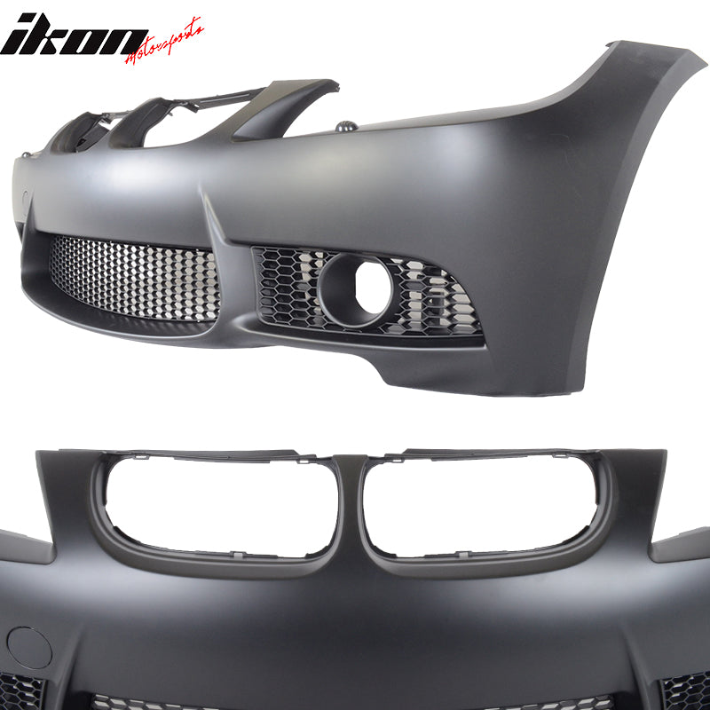 Fits 09-11 E90 3-Series M3 PP Front Bumper + Foglight Fog Lamp