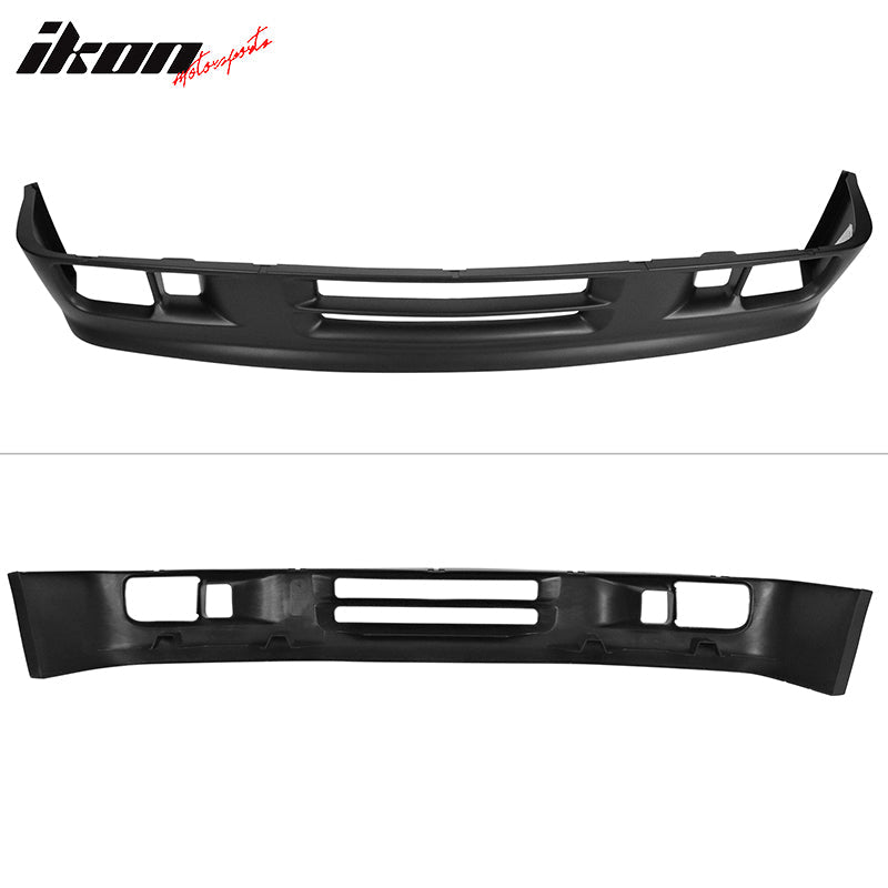 1984-1992 BMW E30 M Tech Style Unpainted Black Front Bumper Cover PP