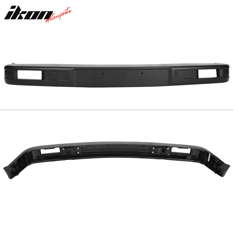 1984-1992 BMW E30 M Tech Style Unpainted Black Front Bumper Cover PP